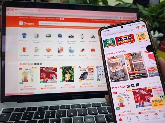 Thu thuế từ thương mại điện tử 6 tháng đạt gần 100 nghìn tỷ đồng