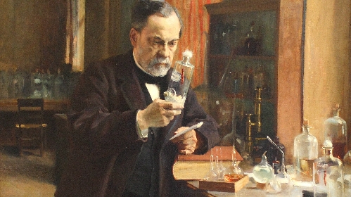 Khi nào Louis Pasteur đã công bố nghiên cứu về bệnh dại?
