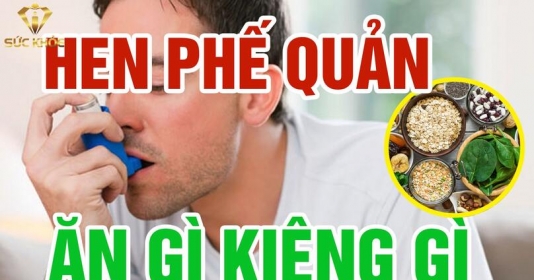 Những thực phẩm nào nên ăn khi mắc bệnh hen suyễn?
