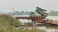 Bắc Giang: Bến thủy nội địa không phép ngang nhiên tồn tại dọc sông Lục Nam