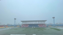 Trận tuyển bóng đá nữ Myanmar và tuyển nữ Lào bị hoãn do mưa lớn