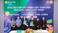 Hai “ông lớn” hợp tác cung cấp thực phẩm sạch cho mọi gia đình