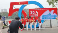 50 năm thống nhất Đất nước- Hà Nội toả sắc đỏ mừng ngày giải phóng