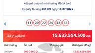 Kết quả xổ số Vietlott Power ngày 12/7