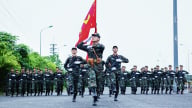 Chiến sĩ đội mưa nắng luyện tập, sẵn sàng cho ngày Quốc khánh