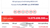 Kết quả xổ số Vietlott Power ngày 28/7/2025