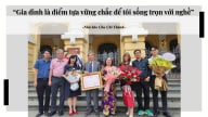 Nhà báo lão thành Chu Chí Thành: “Gia đình là điểm tựa vững chắc để tôi sống trọn với nghề”