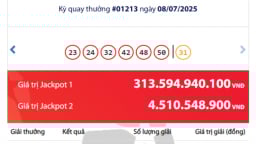 Kết quả xổ số Vietlott Power ngày 9/7/2025