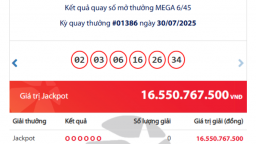 Kết quả xổ số Vietlott Power ngày 31/7/2025
