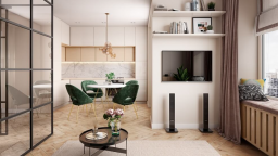 Thiết kế căn hộ 40m2 hiện đại, thoáng mát lại tiện nghi