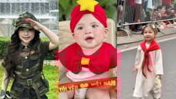 “Khối yêu nước nhí” lan tỏa vẻ đẹp ngày độc lập
