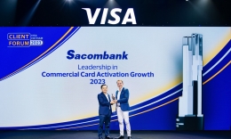 7 năm liên tiếp Sacombank được trao tặng các giải thưởng danh giá về top phát hành thẻ