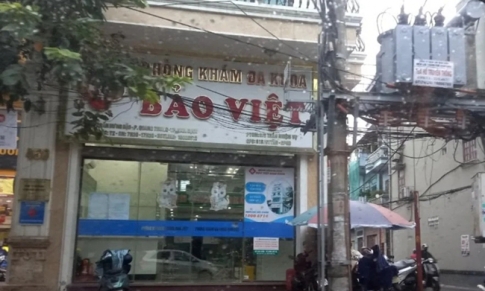 Phòng khám đa khoa Bảo Việt - Nam Định bị phạt tiền, tước giấy phép 3 tháng