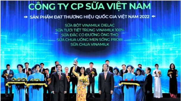 Vinamilk và Mộc Châu Milk song hành tại Thương hiệu Quốc gia 2022-2024