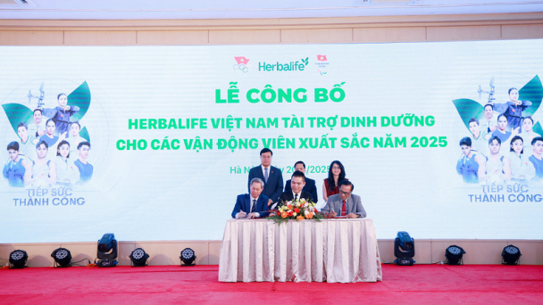 Herbalife Việt Nam tài trợ sản phẩm dinh dưỡng cho các Vận Động Viên xuất sắc Việt Nam trong năm 2025