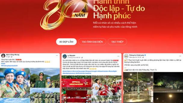 TP Hà Nội ra mắt nền tảng số ''A80 - Tự hào Việt Nam', đồng hành cùng đại lễ kỷ niệm 80 năm Quốc khánh