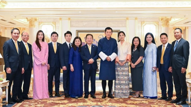 Quốc vương Bhutan và Hoàng hậu tới thăm Tập đoàn T&T Group