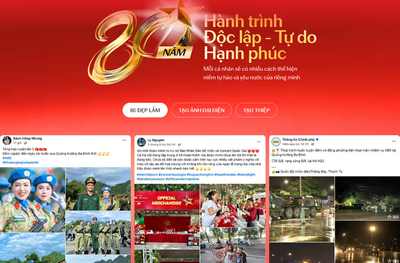 TP Hà Nội ra mắt nền tảng số ''A80 - Tự hào Việt Nam', đồng hành cùng đại lễ kỷ niệm 80 năm Quốc khánh