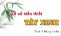XSTN 30/6 - Kết quả Xổ Số Tây Ninh hôm nay thứ 5 ngày 30/6/2022