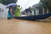 Lũ lên nhanh, Quảng Nam có công văn khẩn ứng phó mưa lũ
