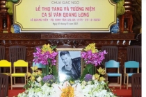 Tang lễ ca sĩ Vân Quang Long: Ưng Hoàng Phúc - Dương Ngọc Thái cùng gia đình cầu siêu