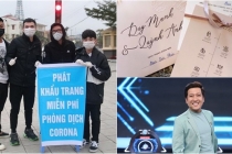 Sao Việt hôm nay: Khắc Việt tổng kết 2 ngày phát khẩu trang miễn phí, Trường Giang than 'kẹt tiền' sau kết hôn