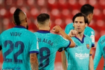 Messi tỏa sáng rực rỡ, Barca thắng tưng bừng trên sân Mallorca