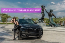 Bảng giá xe Vinfast mới nhất tháng 09/2020: Giá không đổi