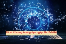 Xem tử vi ngày mai 29/10/2020 của 12 cung hoàng đạo chi tiết