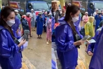 Thực hư cán bộ thôn ở Quảng Bình thu lại tiền ca sĩ Thủy Tiên hỗ trợ người dân