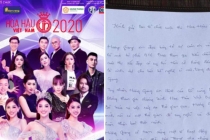 Bị antifan tẩy chay, Hương Giang viết thư tay xin rút khỏi Hoa hậu Việt Nam 2020