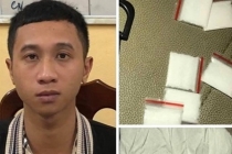 Bắt nam thanh niên ở Quốc Oai thuê xe taxi đi 'ship' ma túy trong đêm