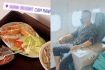Vũ Khắc Tiệp lên máy bay tránh bão Covid-19, netizen cà khịa 'thánh cách ly 5 lần'