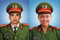 Thăng cấp bậc hàm cho 2 chiến sĩ Công an Đà Nẵng hy sinh khi truy đuổi nhóm đua xe