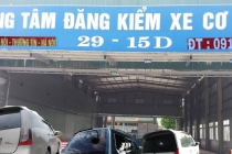 Tạm đình chỉ Trung tâm đăng kiểm ở Hà Nội chậm nộp tiền vào ngân sách