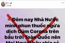 Quảng Bình: Phát hiện tài khoản Facebook đưa thông tin sai sự thật về dịch corona