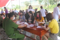 Cận cảnh việc kiểm tra y tế những người đi qua địa bàn tỉnh Thừa Thiên Huế