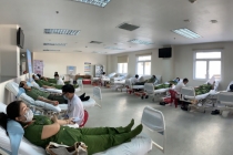 Thừa Thiên Huế: Hơn 1.200 cán bộ, chỉ huy tham gia ngày hội hiến máu