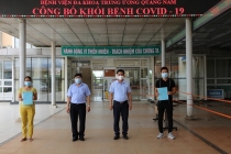 2 bệnh nhân Covid-19 ở Quảng Nam xuất viện sau 1 tuần điều trị