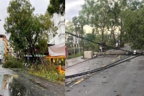 Thừa Thiên Huế: Nỗ lực khắc phục sự cố mất điện do bão số 5 gây ra
