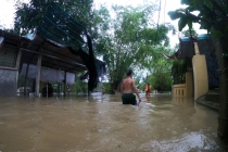 Mưa lớn, nhiều nơi ở Thừa Thiên Huế bị ngập úng