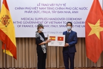 Việt Nam tặng vật tư y tế cho các nước là vùng dịch lớn ở châu Âu