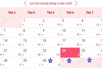 Lịch nghỉ lễ 30/4-1/5/2020: 4 ngày liên tục