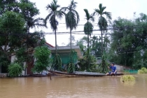 Cận cảnh Thừa Thiên Huế ngập trong biển nước