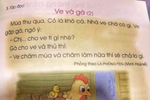 Học sinh THPT khó hiểu nội dung trong SGK Tiếng Việt 1, nhiều phụ huynh “phát cáu” khi dạy con học bài