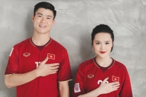 Duy Mạnh và Quỳnh Anh chụp ảnh cưới với số áo đặc biệt, tổ chức 'ngày trọng đại' tại khách sạn 5 sao