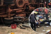 Xe tải lao vào chợ khiến 5 người tử vong: Khởi tố, bắt tạm giam tài xế Ngô Văn Bền