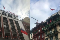 ‘Cuộc chiến’ treo cờ Trung Quốc hay Đài Loan trong khu phố Tàu ở Mỹ ngày Tết