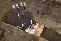 New York chôn cất tập thể bệnh nhân tử vong vì Covid-19