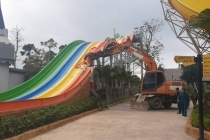 Vụ tháo dỡ công viên nước Thanh Hà: Cienco 5 có đơn kêu cứu gửi Thủ tướng